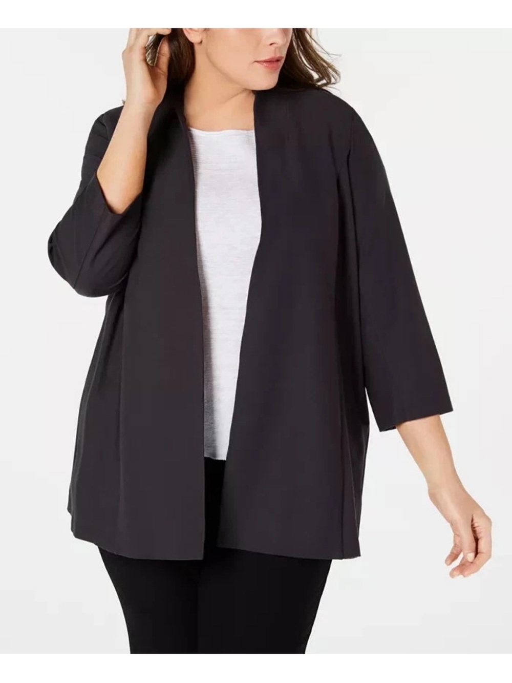 Eileen Fisher | women’s size medium Washable Crepe Open Cardigan